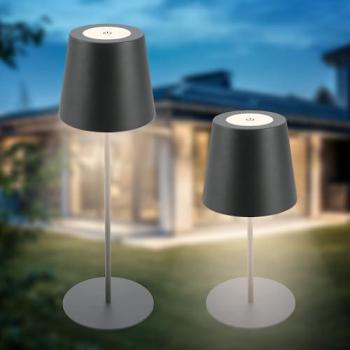 B.K.Licht Dimmfunktion Tischleuchte IP44