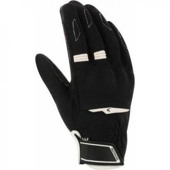 Bering Lady Fletcher EVO Handschuhe für Damen Motorrad Schwarz-Weiß