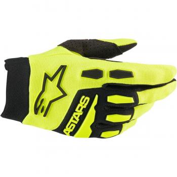 Gants de motocross Alpinestars Full Bore Noir Jaune taille : M