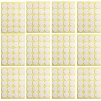 Candle Maker’s 20 mm Dual‑Side Foam Glue Dot Set – 100 Pieces, Heat‑Proof Wick Centering Tool & Sticker Kit