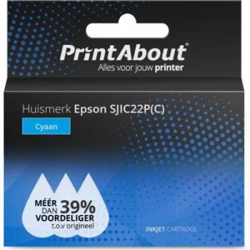Druckerpatrone Cyan für Epson SJIC22P(C)