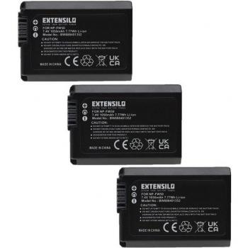 Extensilo 1050 mAh Akku für SLT-A35Y