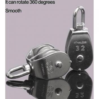 Doppelrolle 304# Edelstahl mit 360° Drehung