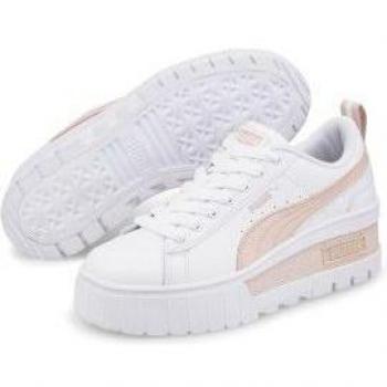 Baskets à plateforme Puma Mayze 36 Femme Blanc et Rose