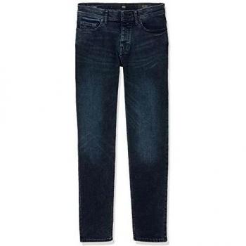 BOSS Men's Taber Bc-p Slim Tapered Jeans, Dark Blue Color Code 409, W32/L32