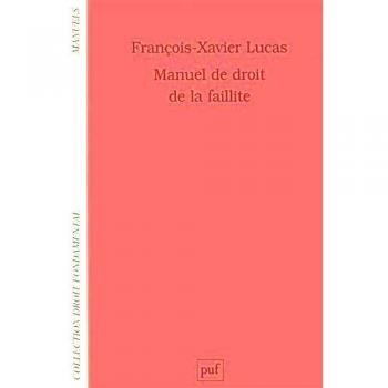 Manuel de droit de la faillite