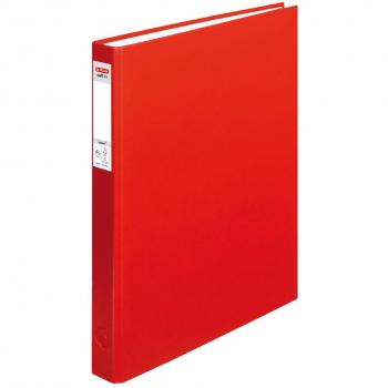 Herlitz Ringbuch A4 PP 4 Ringe rot