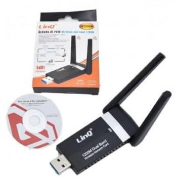 Enchufe Red USB 3.0 Doble Banda WiFi 1200 m 5 dBi