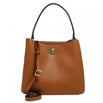 L.Credi, Handtasche, Filippa Handtasche 29 cm, Braun