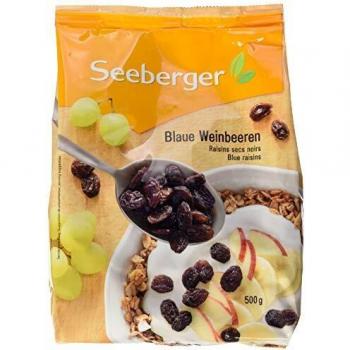 Seeberger getrocknete Blaue Weinbeeren, 500 g