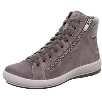 Legero TANARO 5.0 Schnürboots mit Reißverschluss und Gore-Tex, grau, Damen Größe 37