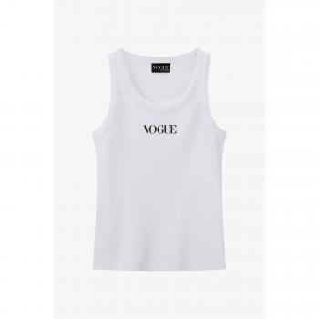 Camiseta VOGUE Tirantes Blanco XL