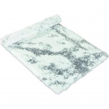Marble Badmat Möve 42270_060100_082 – 60 × 100 cm, 1 cm Höhe, Schnee‑Silber Farbgebung