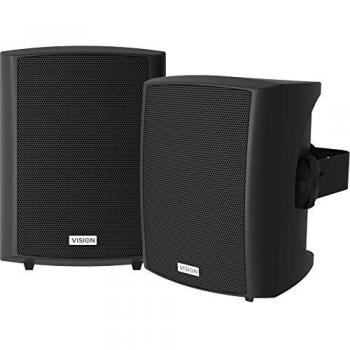 Vision SP-1800 50W Black Loudspeakers with 80