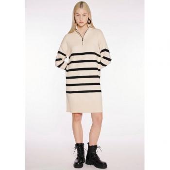 HAILY’S elegantes Strickkleid SH V DR Ze44a