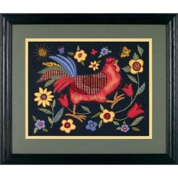 Multi‑Color Rooster Stitching Bundle