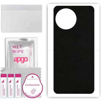 Folleto Protector APGO para el respaldo del Realme 11 4G – Película de Protección, Hoja de Aluminio, Vinilado, Cuadrícula de Diseño