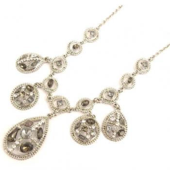 D6069 Gray Royal Palace Necklace