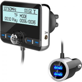 QC3.0 Fast Charge Bluetooth Car Radio Adapter