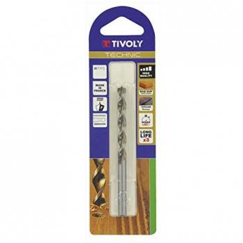 Tivoly Gambo Cilindrico Graduato SLR Ø5mm Affilatura Speed Punta Legno HSS