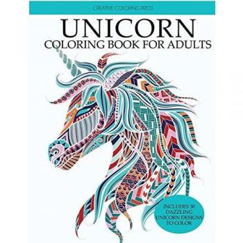 Unicorn Coloring Book: Adult Coloring Book with Beautiful Unicorn Designs (Unicorns Coloring Books)