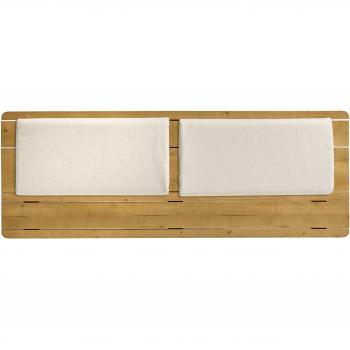 Cabecero de Madera Hannun con Cojín 100 cm