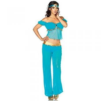 Leg Avenue – Arabische Prinzessin Jasmine (S), blauen Tanzoutfit