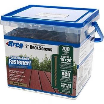 KREG SDK-C2W 2 Steel Deck Screws 700 Pcs