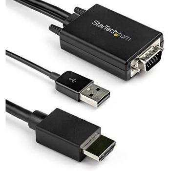 StarTech Cavo Convertitore VGA/HDMI 3 m + Power USB 1080p
