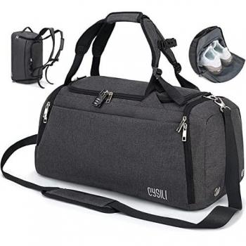 Durable, Waterproof 42L Sports Duffel with Combination Lock