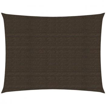 Voile de protection solaire 160 g/m² Marron 3,5x4,5 m