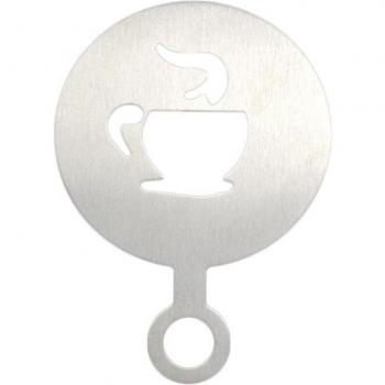 Flower Pattern Coffee Stencils