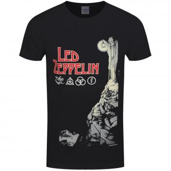 Camiseta Unisex Led Zeppelin Hermit, Negro, Small