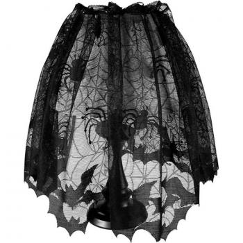 Halloween Bat Spider Lace Ribbon Lampshade
