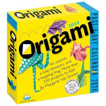 Origami PageADay Calendar 2024 by Workman Calendars