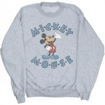 Mickey Mouse Dash Sweatshirt for Women XXL White