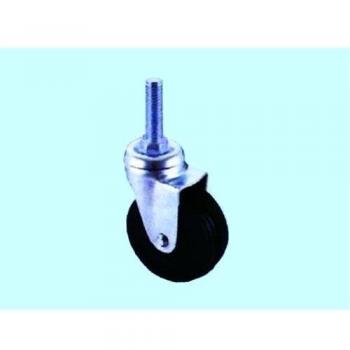 Rocarr Superfilatura 8m x 30 ruote in nylon/gomma, diametro 40 mm zincato