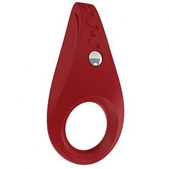 Ovo B3 Vibrierer Ring in Rot – Einzelsatz
