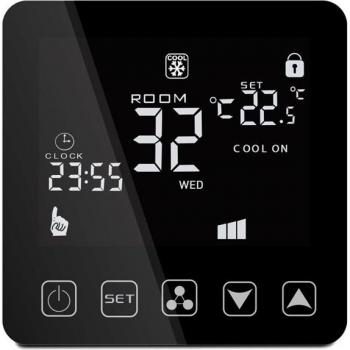 Thermostat d’intérieur Hy08AC‑2 avec affichage LCD et connectivité Wi‑Fi