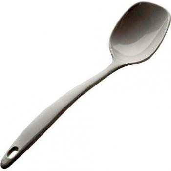 Lacor Classic Straight Ladle (White) – 30 cm Melamine