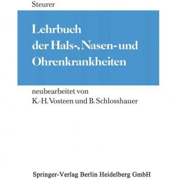 Lehrbuch der Hals-, Nasen
