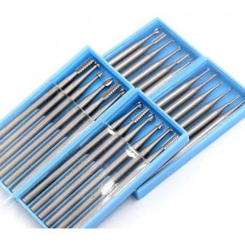 Dental Burs Tungsten Carbide 6pcs 2.35mm Shank