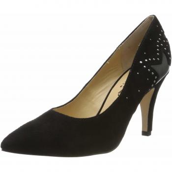 CAPRICE Damen Effi Pumps, Schwarz, 37.5 EU