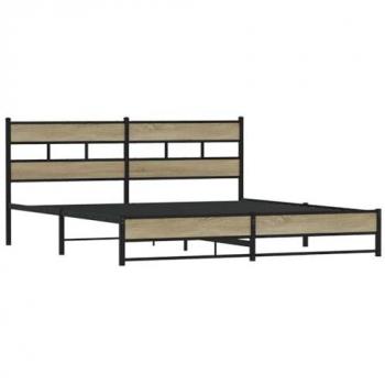 VidaXL Metallbett 193x203 cm