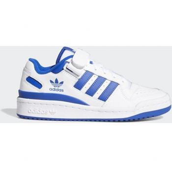 Adidas Forum Low Chaussures Femme Blanc/Bleu 37 1/3