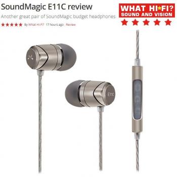 SoundMAGIC E11C Sport Earbuds with Microphone