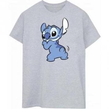 Maglia Donna Lilo e Stitch Print Retro T-Shirt Cotone
