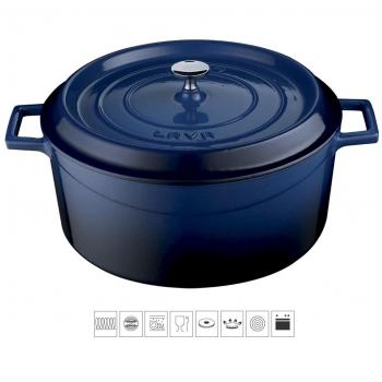 Tavolozza Casseruole Rosse Blu