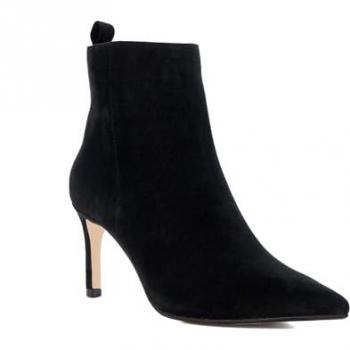 Wildleder-Stiefel „Obsessively“ in Schwarz für Damen – Dune Collection