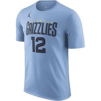 Nike Herren T-Shirt Ja Morant Memphis Grizzlies XL blau